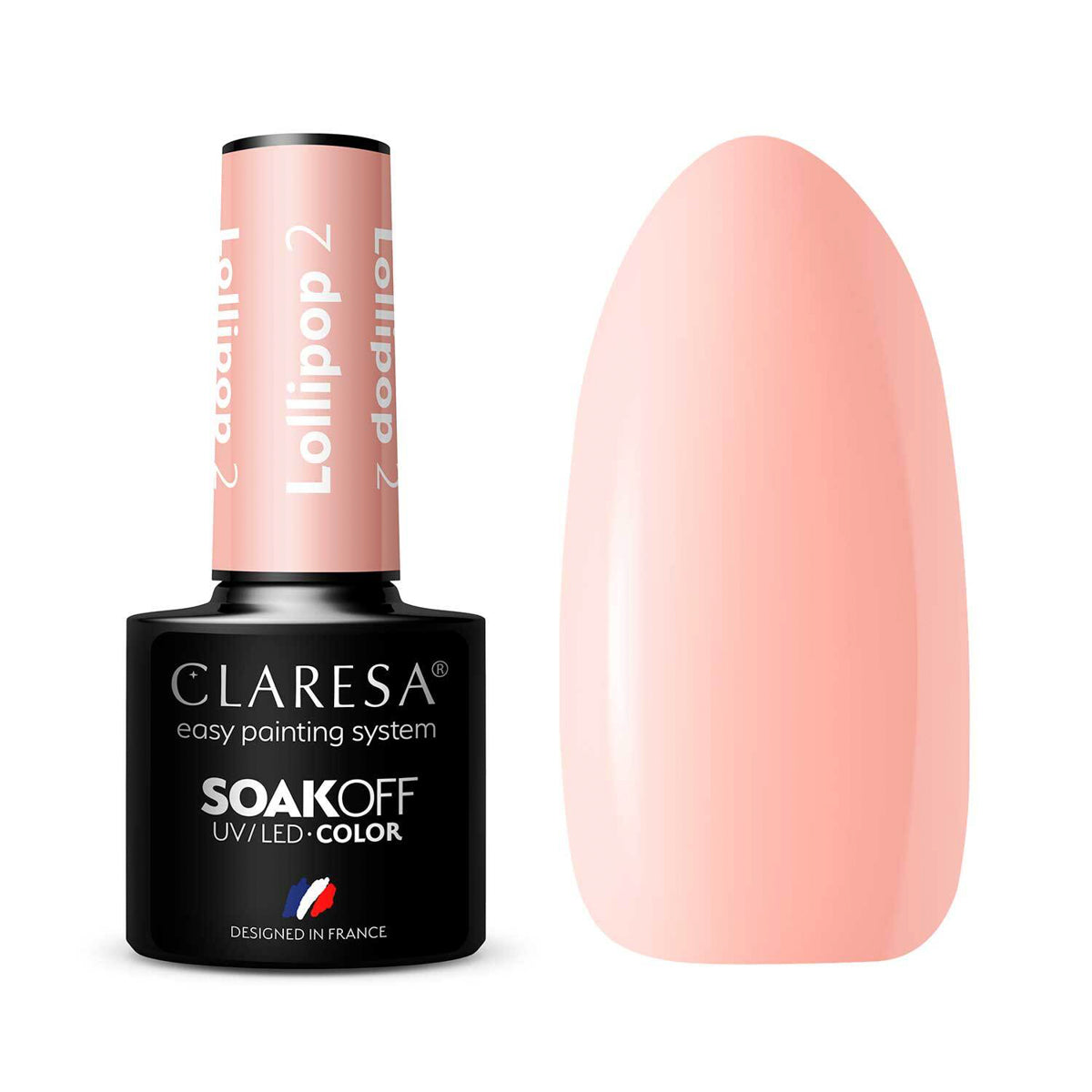 CLARESA Vernis à ongles hybride LOLLIPOP 2 -5g