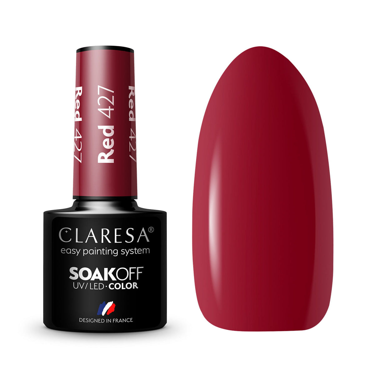 CLARESA Hybride nagellak ROOD 427 -5g