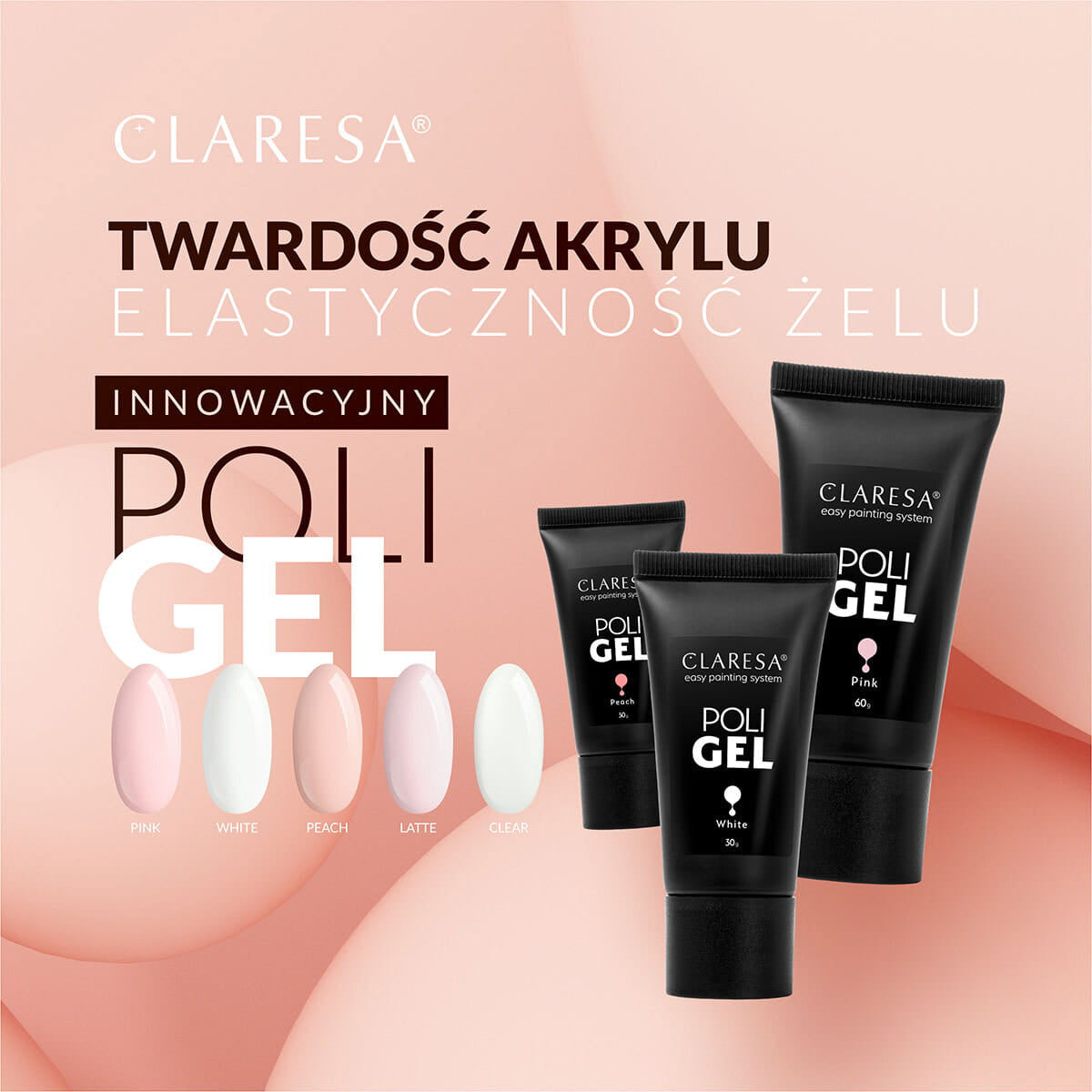 CLARESA POLYGEL LATTE 30 gr
