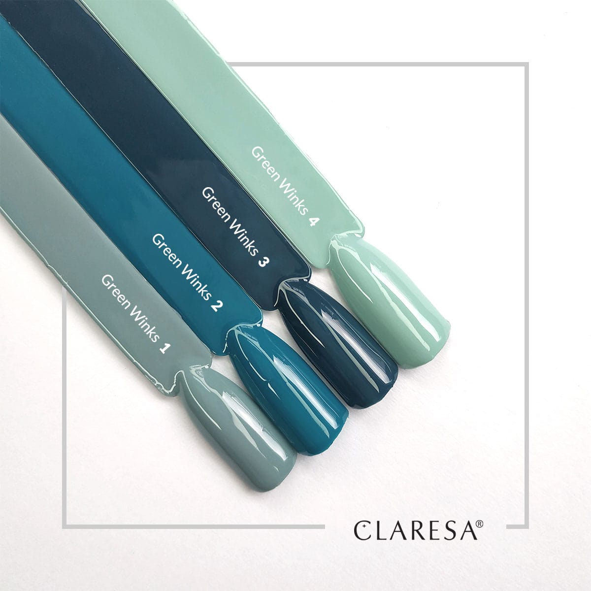 CLARESA vernis hybride WINKS VERT 2 -5g