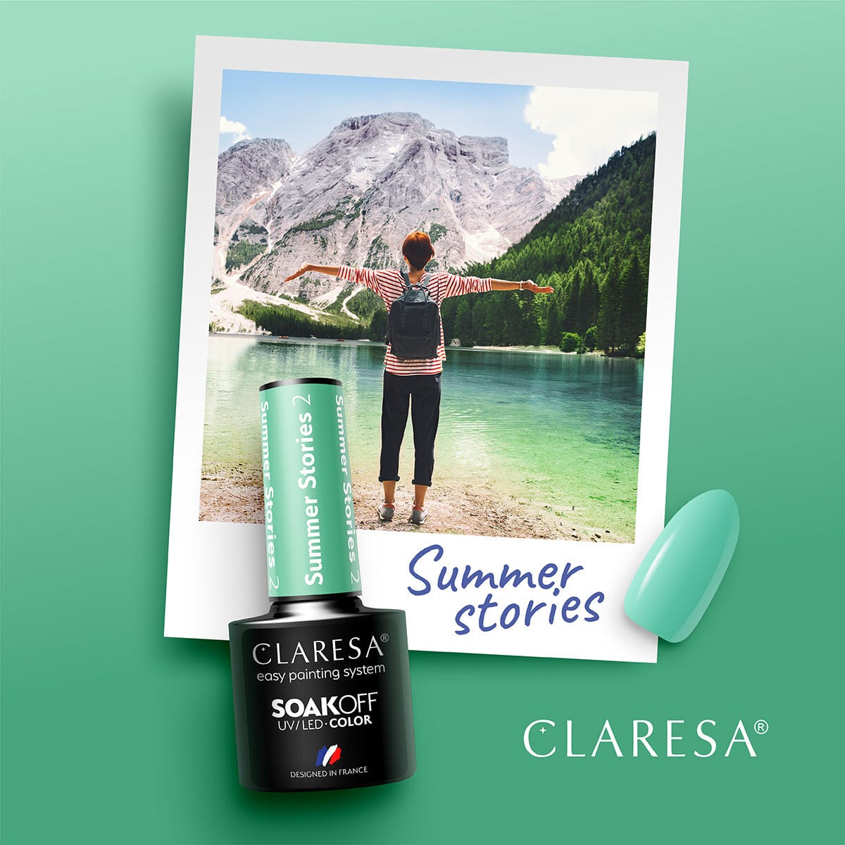 CLARESA vernis hybride SUMMER STORIES 2 -5g