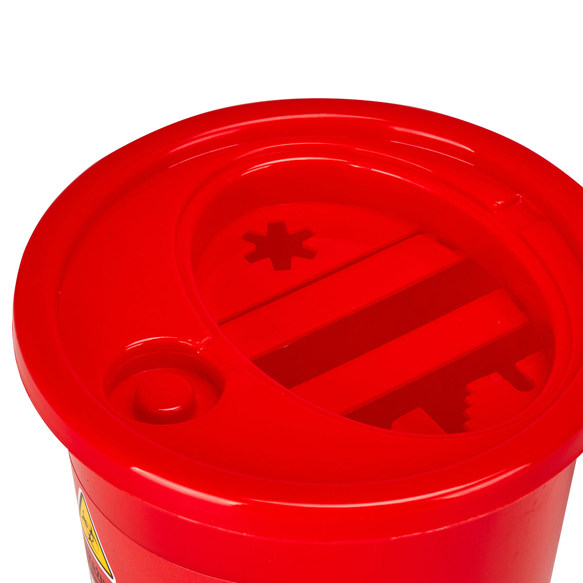 MEDISCHE AFVALCONTAINER ROOD 0,7 L