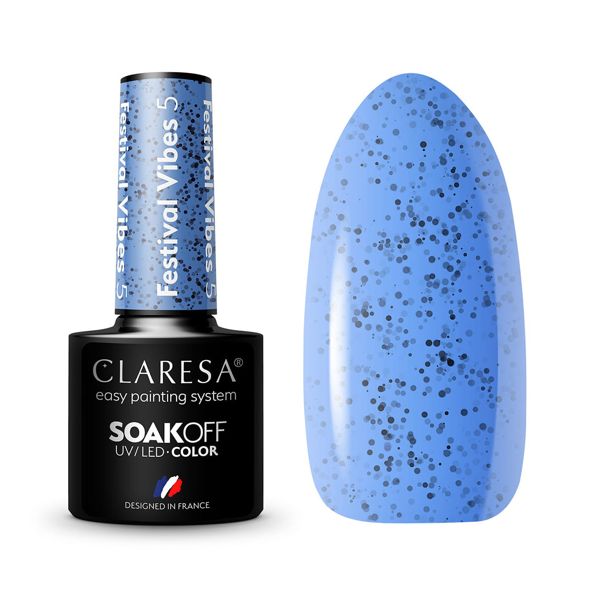CLARESA Vernis hybride Festival Vibes 5 -5g