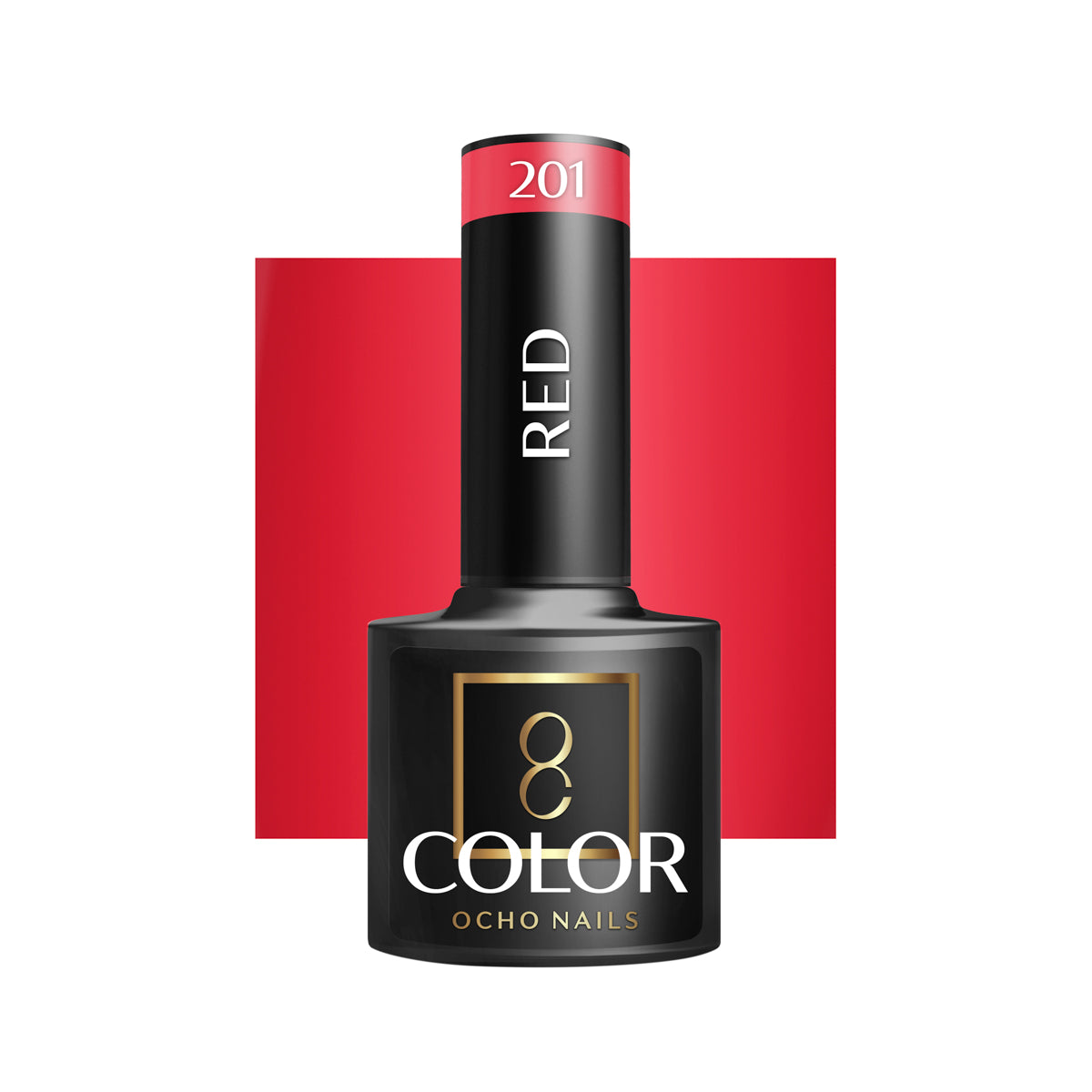 OCHO NAILS Hybride nagellak rood 201 -5 g