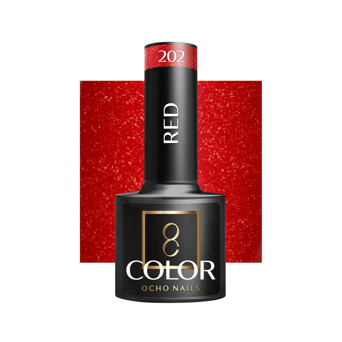 OCHO NAILS Hybride nagellak rood 202 -5 g