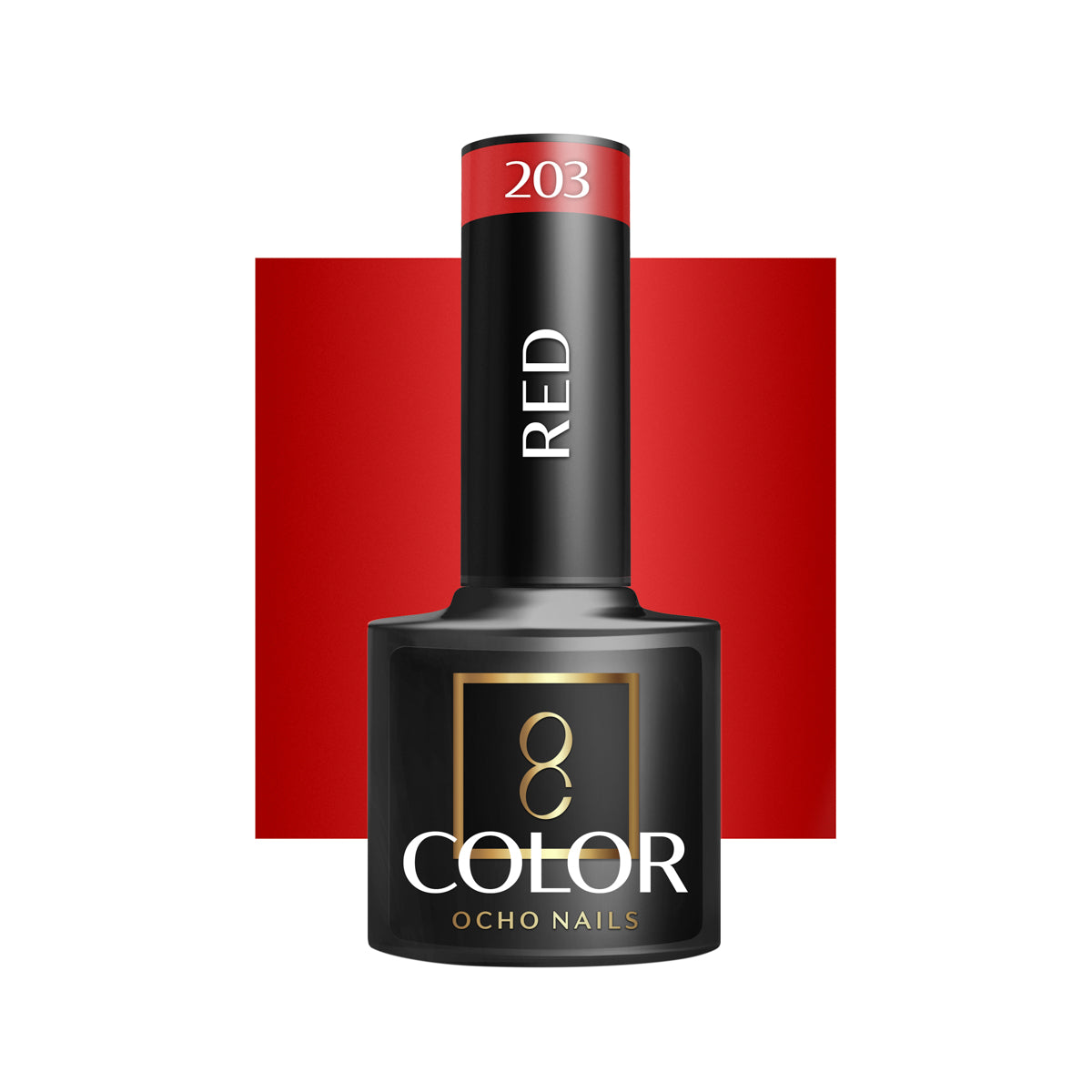 OCHO NAILS Hybride nagellak rood 203 -5 g