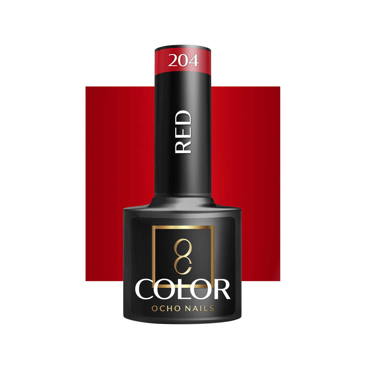 Vernis à ongles hybride OCHO NAILS rouge 204 -5 g
