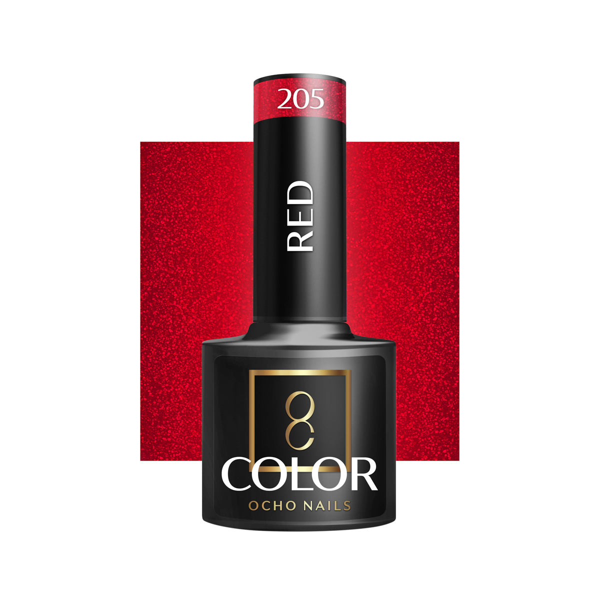 OCHO NAILS Hybride nagellak rood 205 -5 g