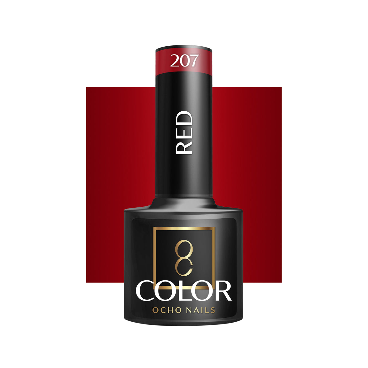 OCHO NAILS Hybride nagellak rood 207 -5 g