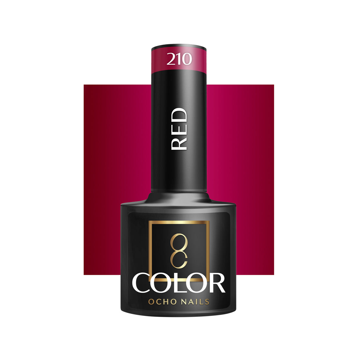 OCHO NAILS Hybride nagellak rood 210 -5 g