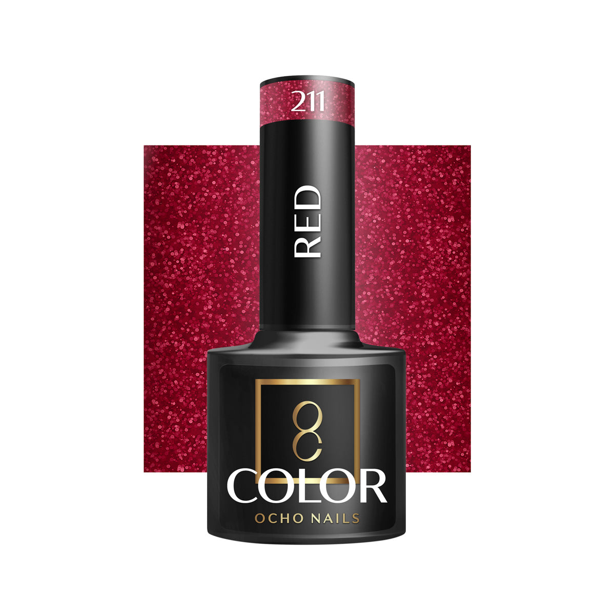 OCHO NAILS Hybrid gellak rood 211 -5 g
