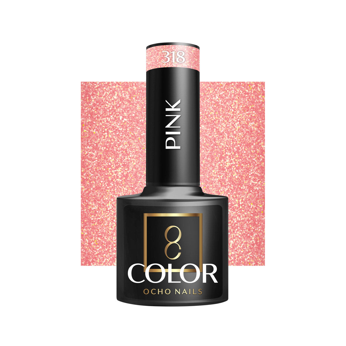 OCHO NAILS Hybride nagellak roze 318 -5 g