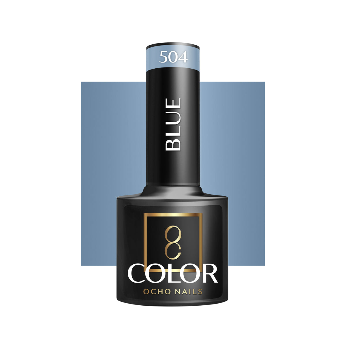Vernis à ongles hybride OCHO NAILS bleu 504 - 5 g