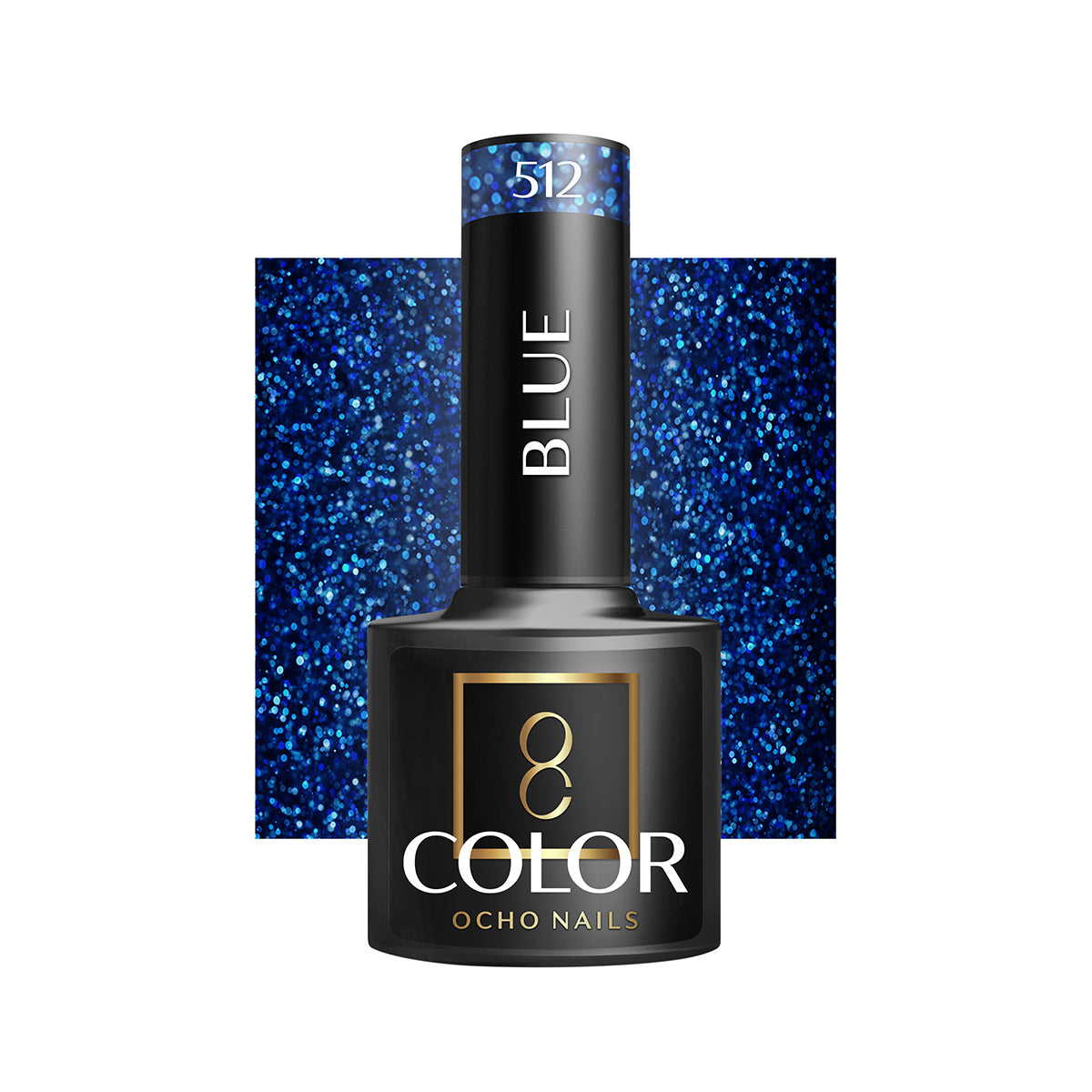 OCHO NAILS Hybride nagellak blauw 512 -5 g