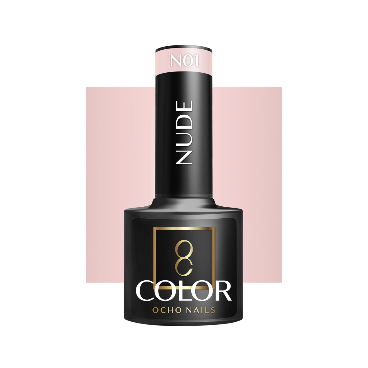 OCHO NAILS Hybride nagellak nude N01 -5 g