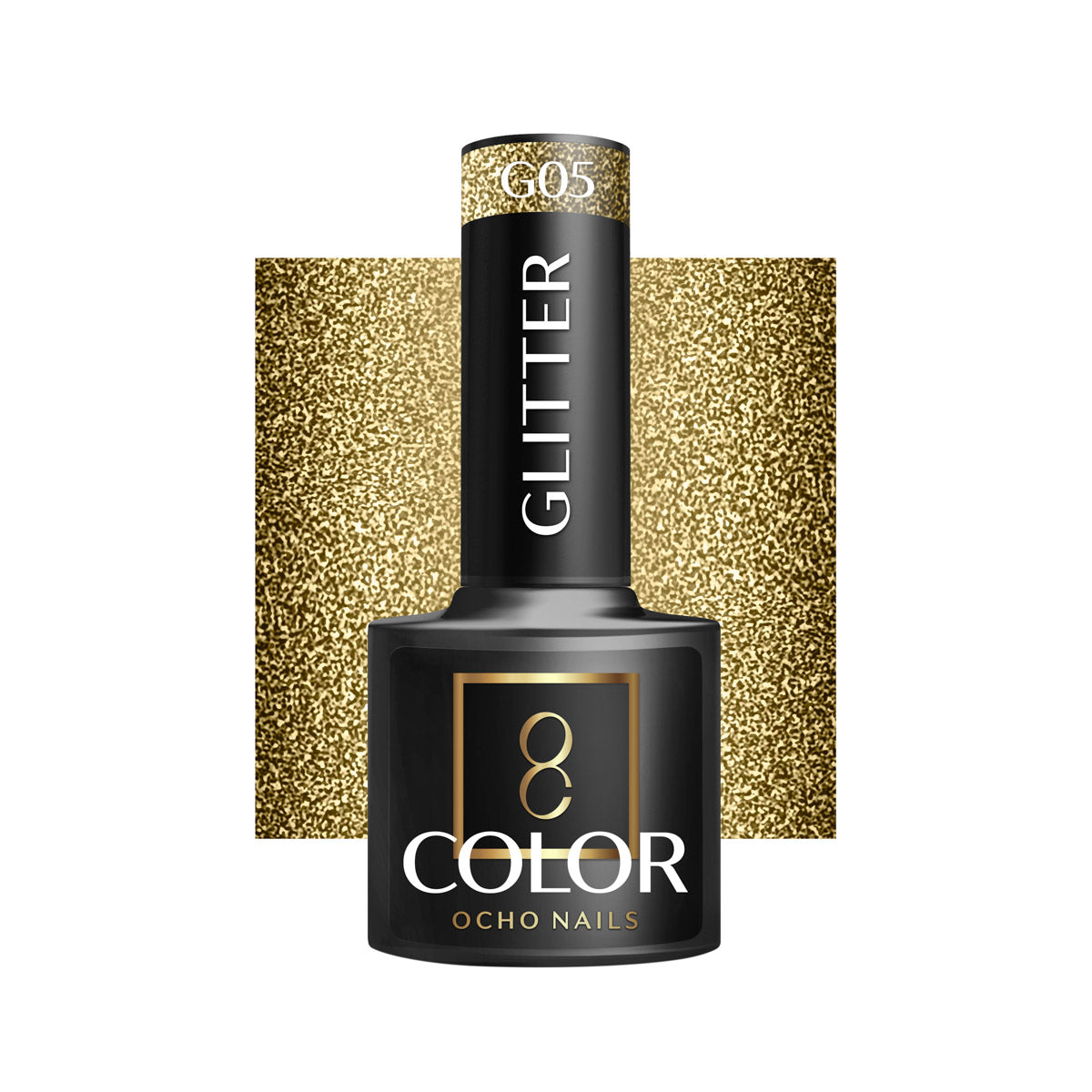 OCHO NAILS Hybride nagellak glitter G05 -5 g