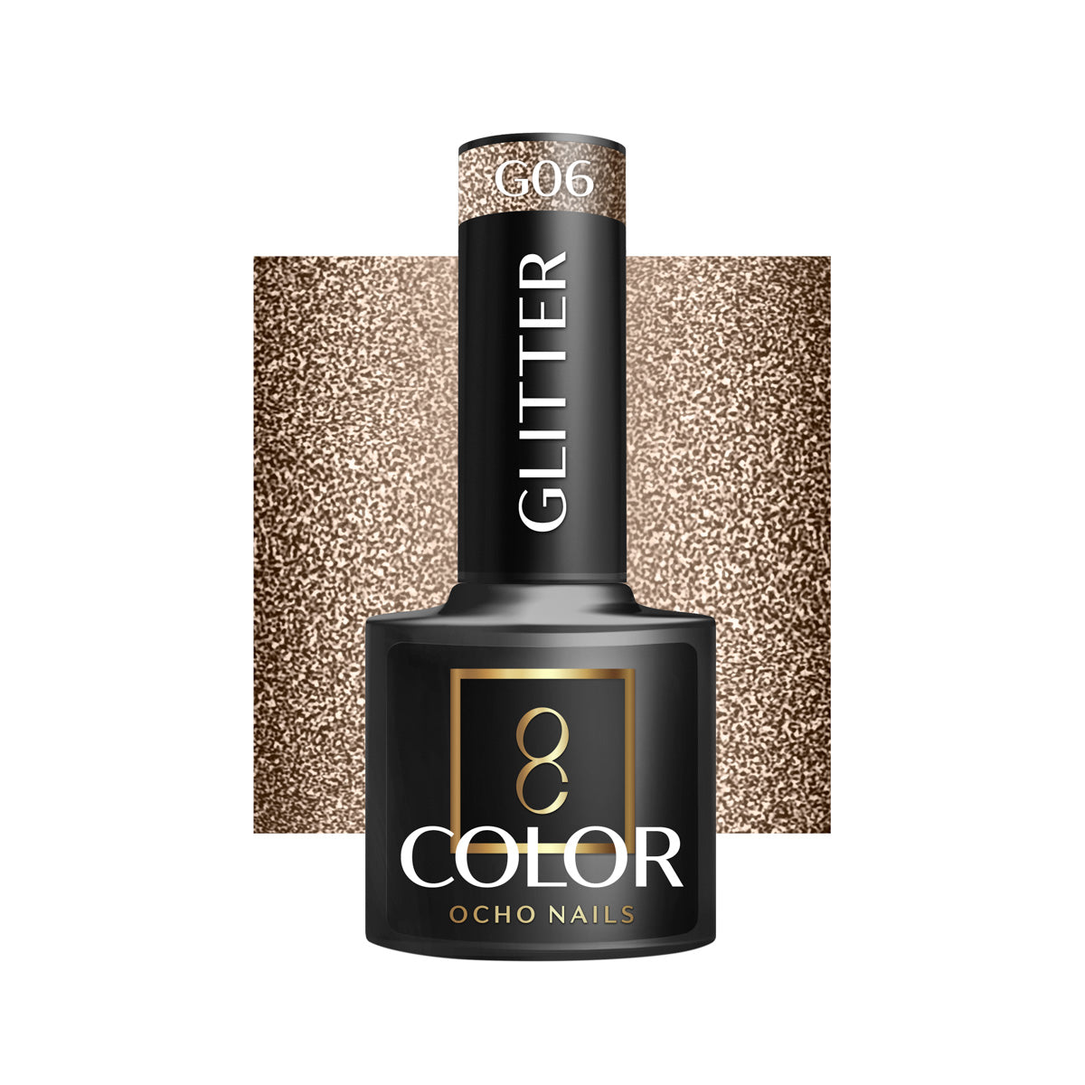 OCHO NAILS Hybride nagellak glitter G06 -5 g
