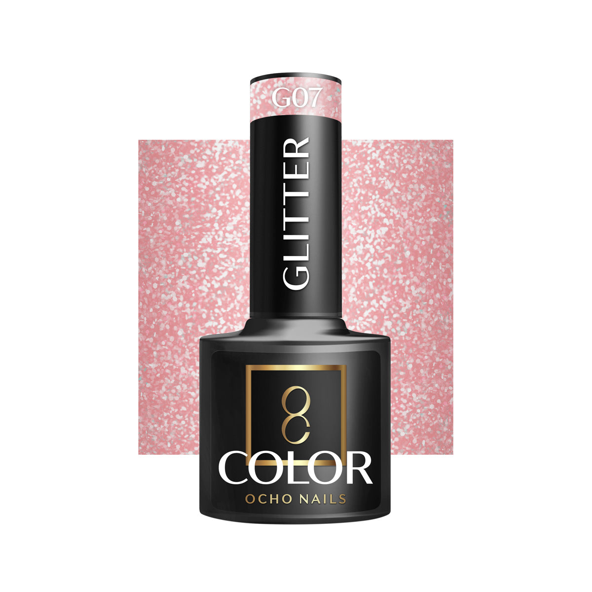 OCHO NAILS Hybride nagellak glitter G07 -5 g