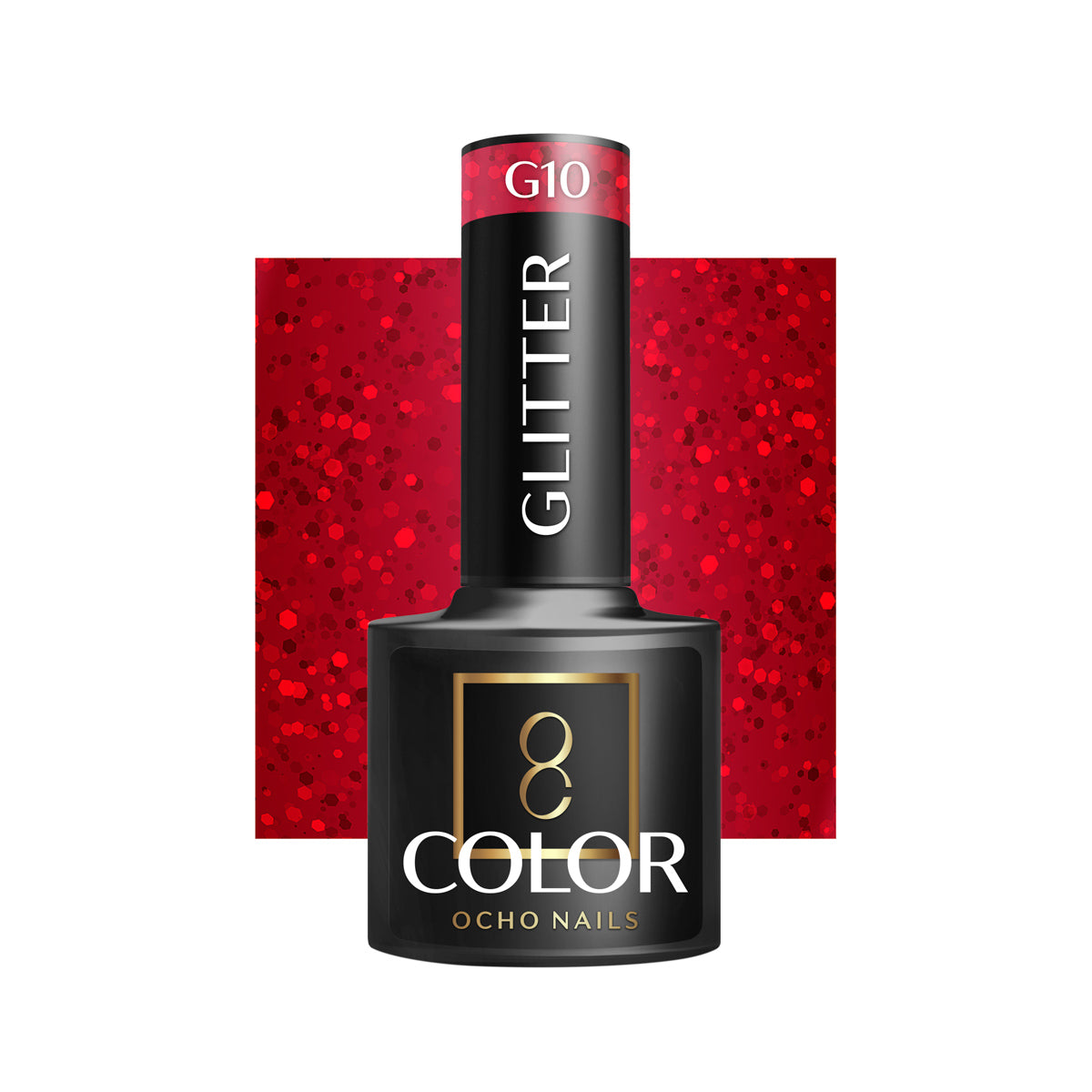 Vernis à ongles hybride OCHO NAILS paillettes G10 - 5 g