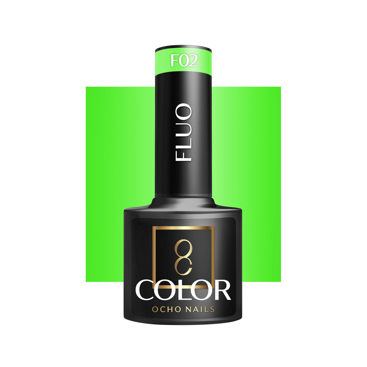Vernis à ongles hybride OCHO NAILS fluo F02 - 5 g