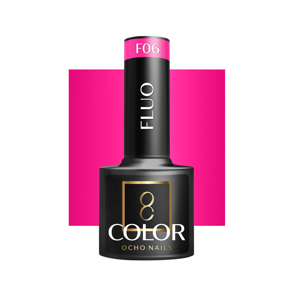 Vernis à ongles hybride OCHO NAILS fluo F06 - 5 g