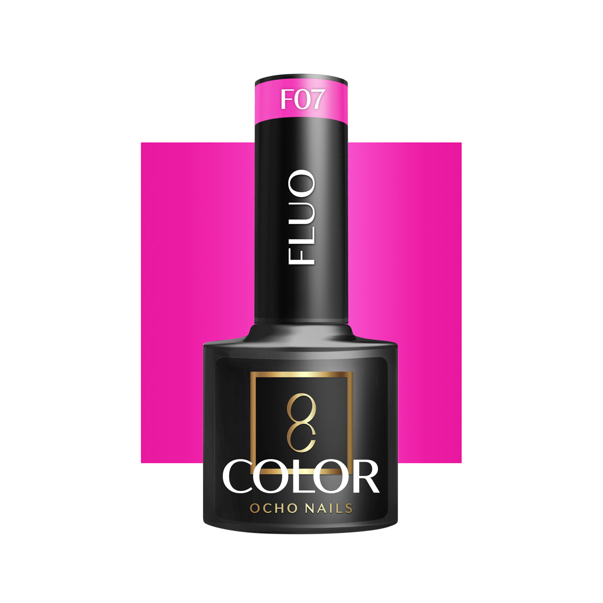 OCHO NAILS Hybride nagellak fluo F07 -5 g