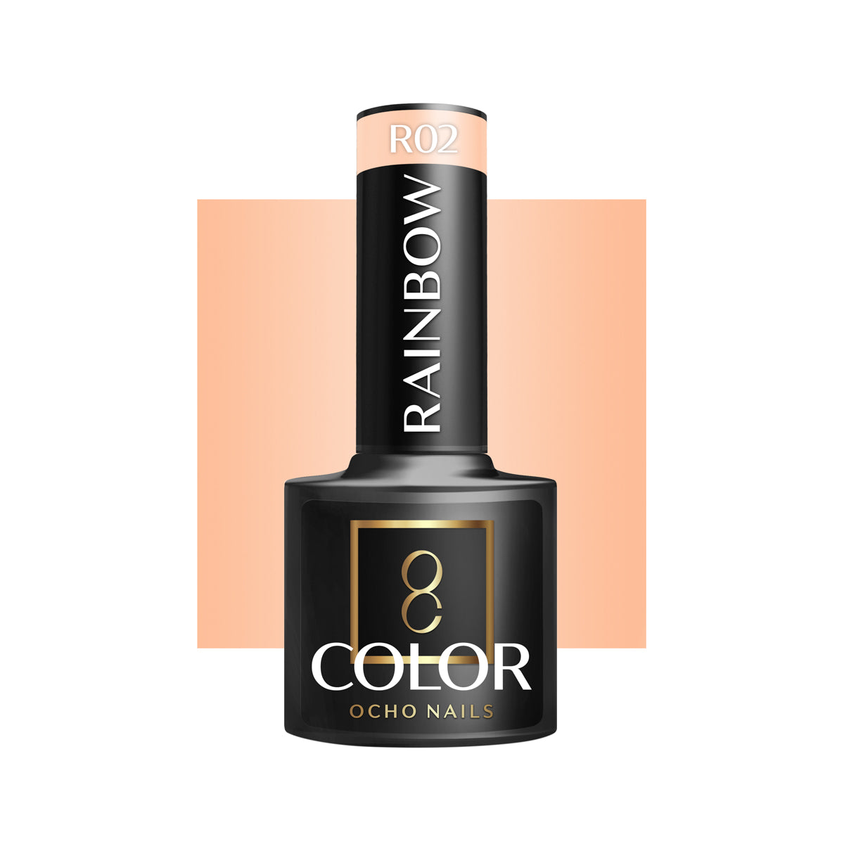 OCHO NAILS Hybride nagellak regenboog R02 -5 g