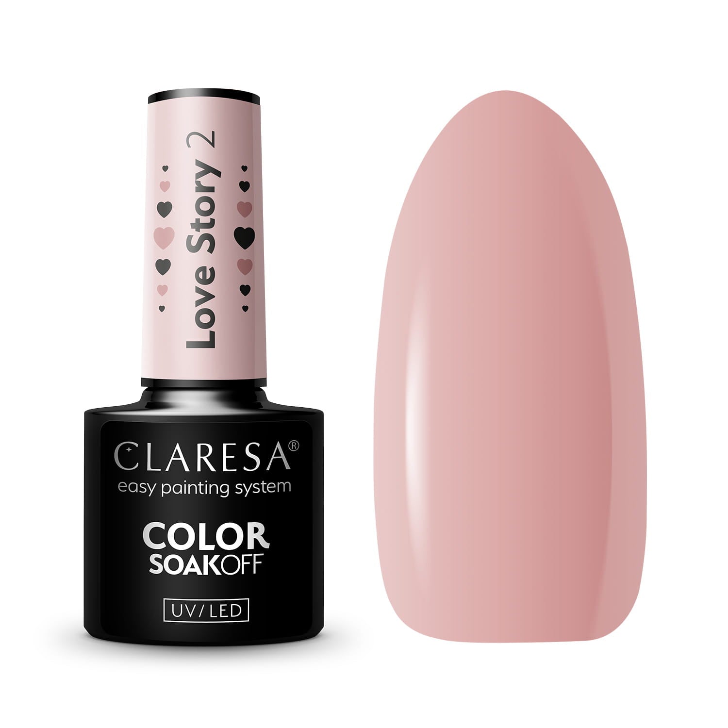 CLARESA Hybride Nagellak LOVE STORY 2 - 5g