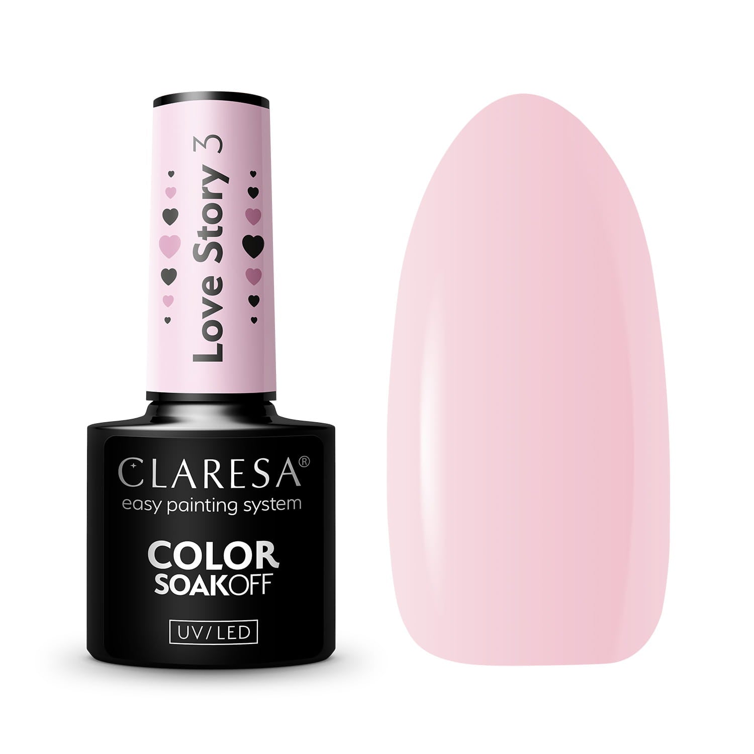 Vernis hybride CLARESA LOVE STORY 3  - 5g
