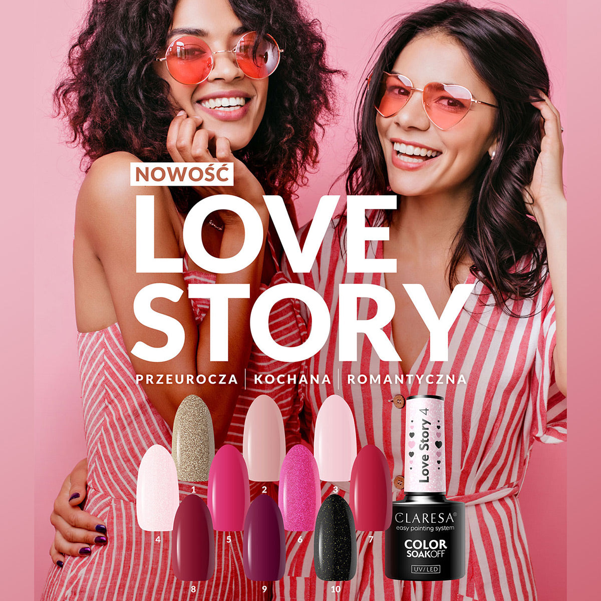CLARESA Hybride Nagellak LOVE STORY 8 - 5g