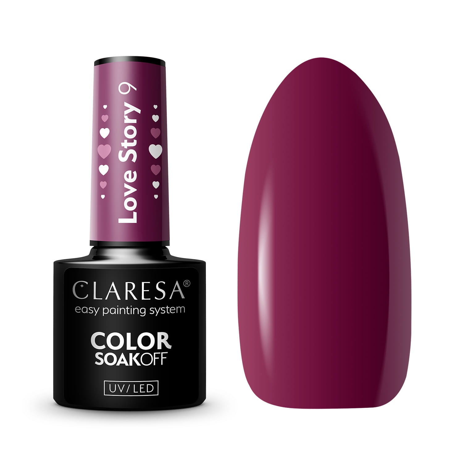 CLARESA Hybride Nagellak LOVE STORY 9 - 5g