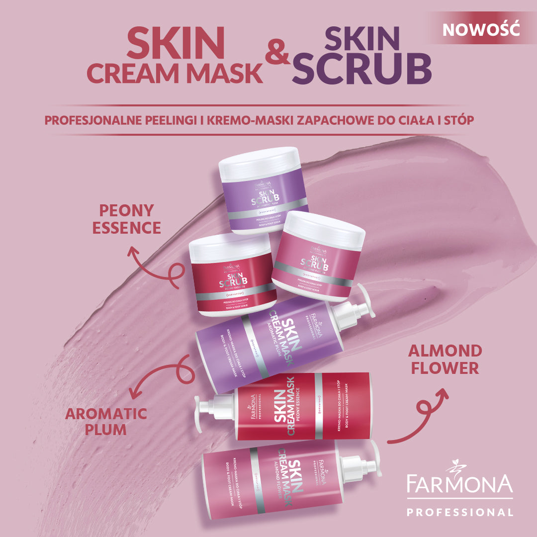 Farmona Skin pioenroos essentie lichaams- en voetscrub 500 g