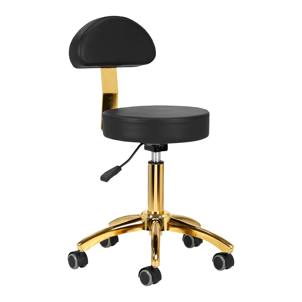 Cosmetische kruk AM-304G Zwart