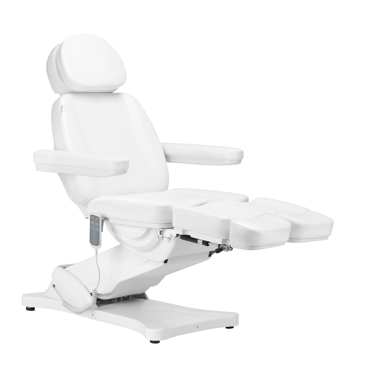 Elektrische behandelstoel SILLON CLASSIC 3 motoren met pediwieg wit