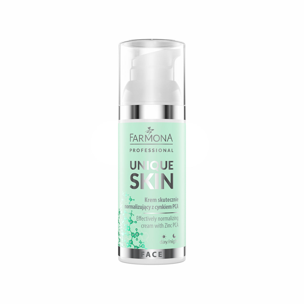 Crème unique pour la peau Farmona normalisant efficacement avec du PCA de zinc 50 ml