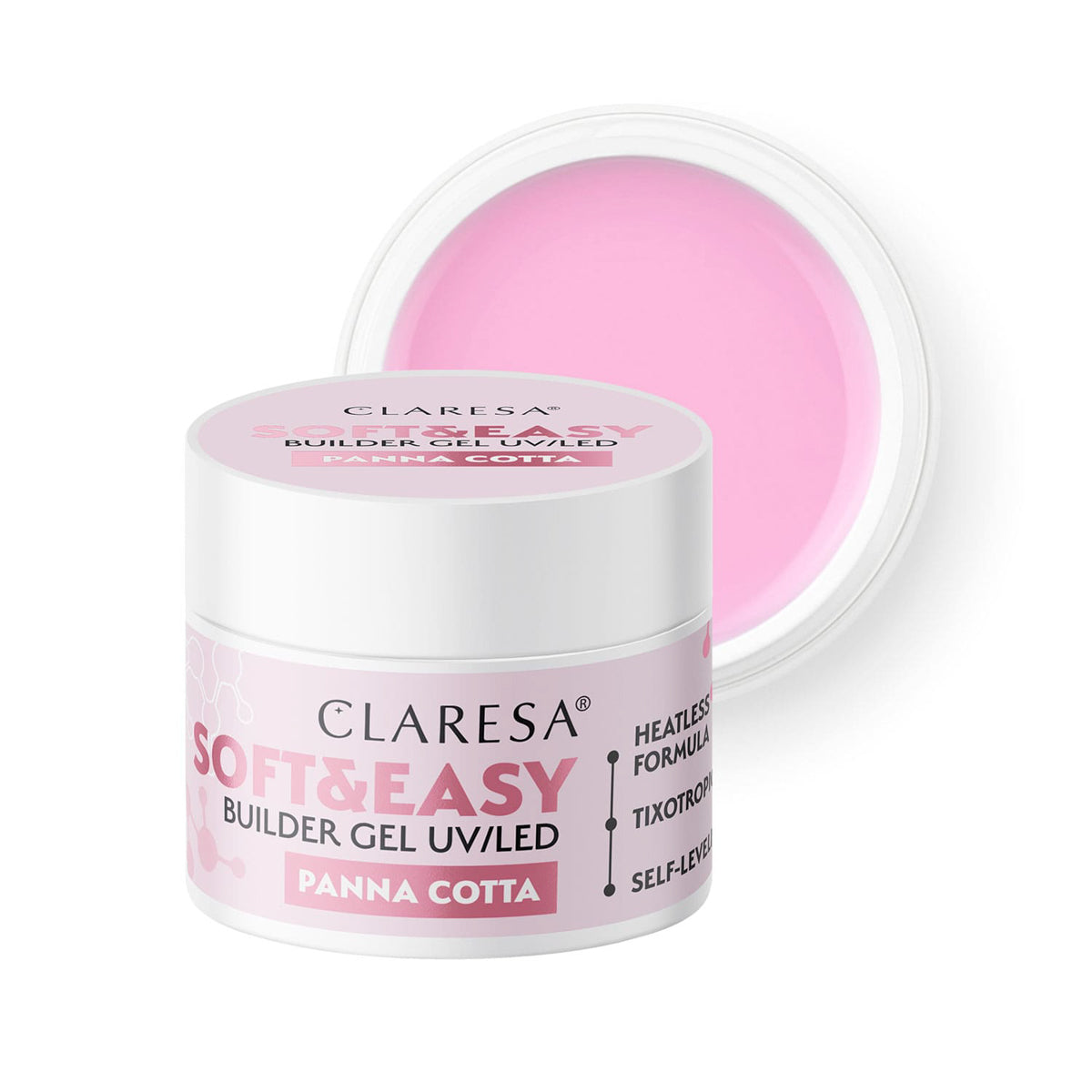 Claresa Soft&Easy bouwgel panna cotta 12g