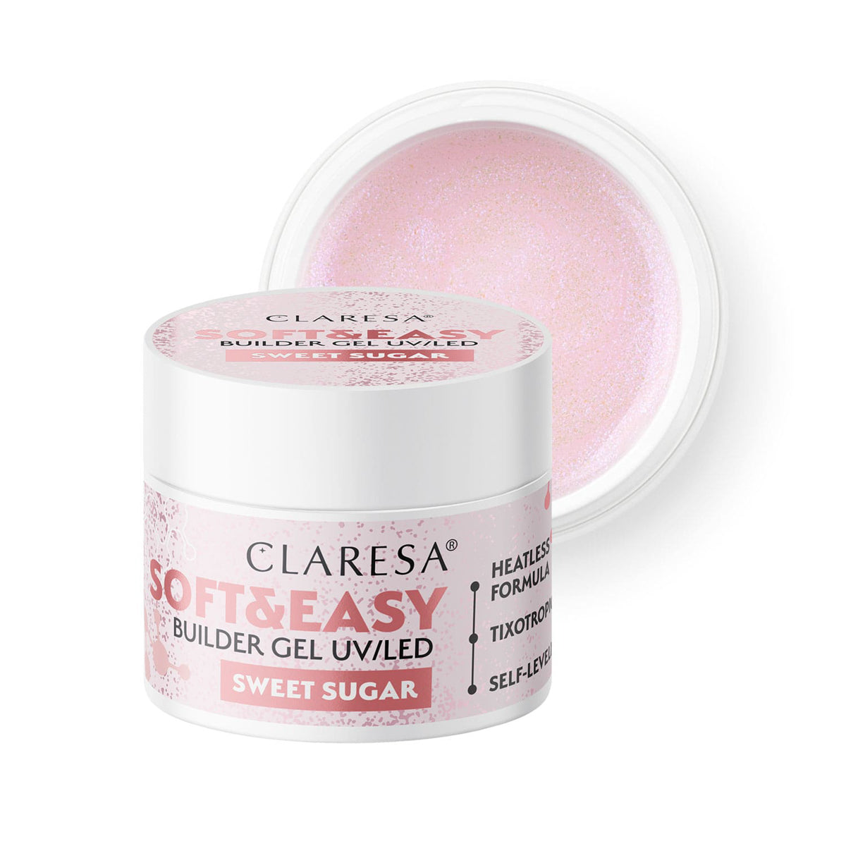 Claresa Soft&Easy bouwgel zoete suiker 12g