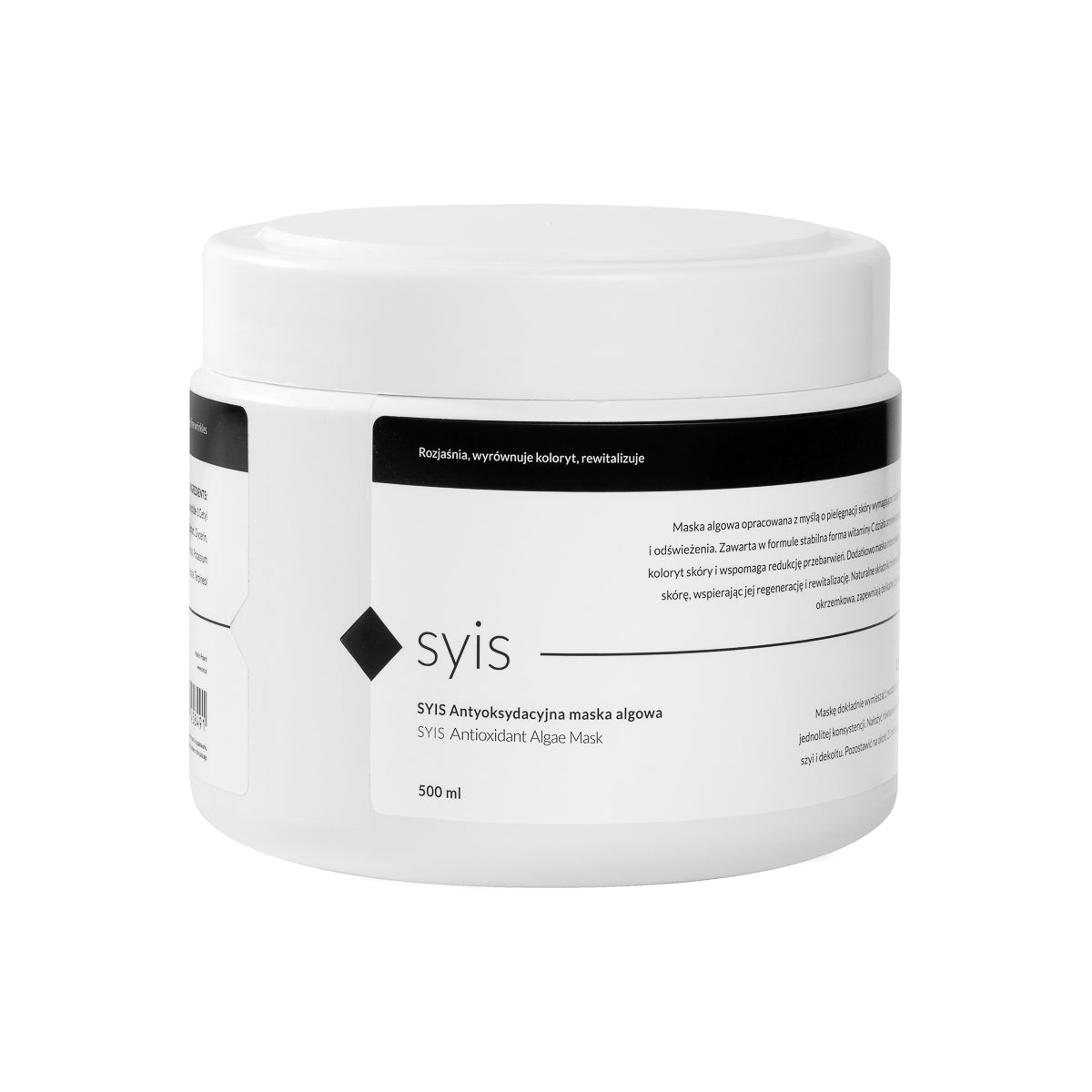 Syis Antioxidant Algenmasker 500 ml