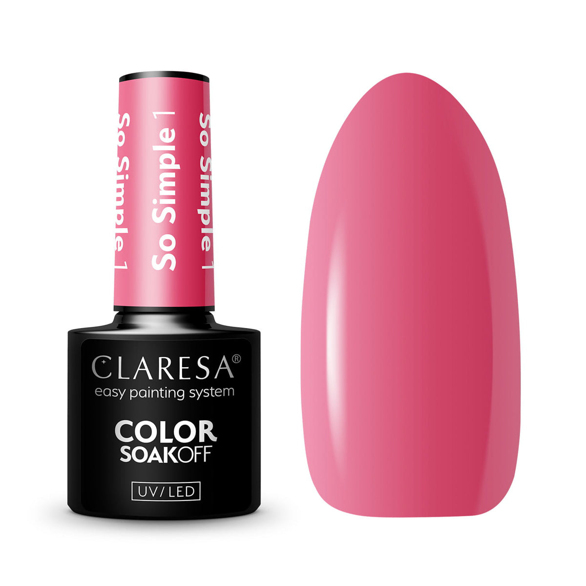 CLARESA Hybride Nagellak Zo eenvoudig 1- 5g