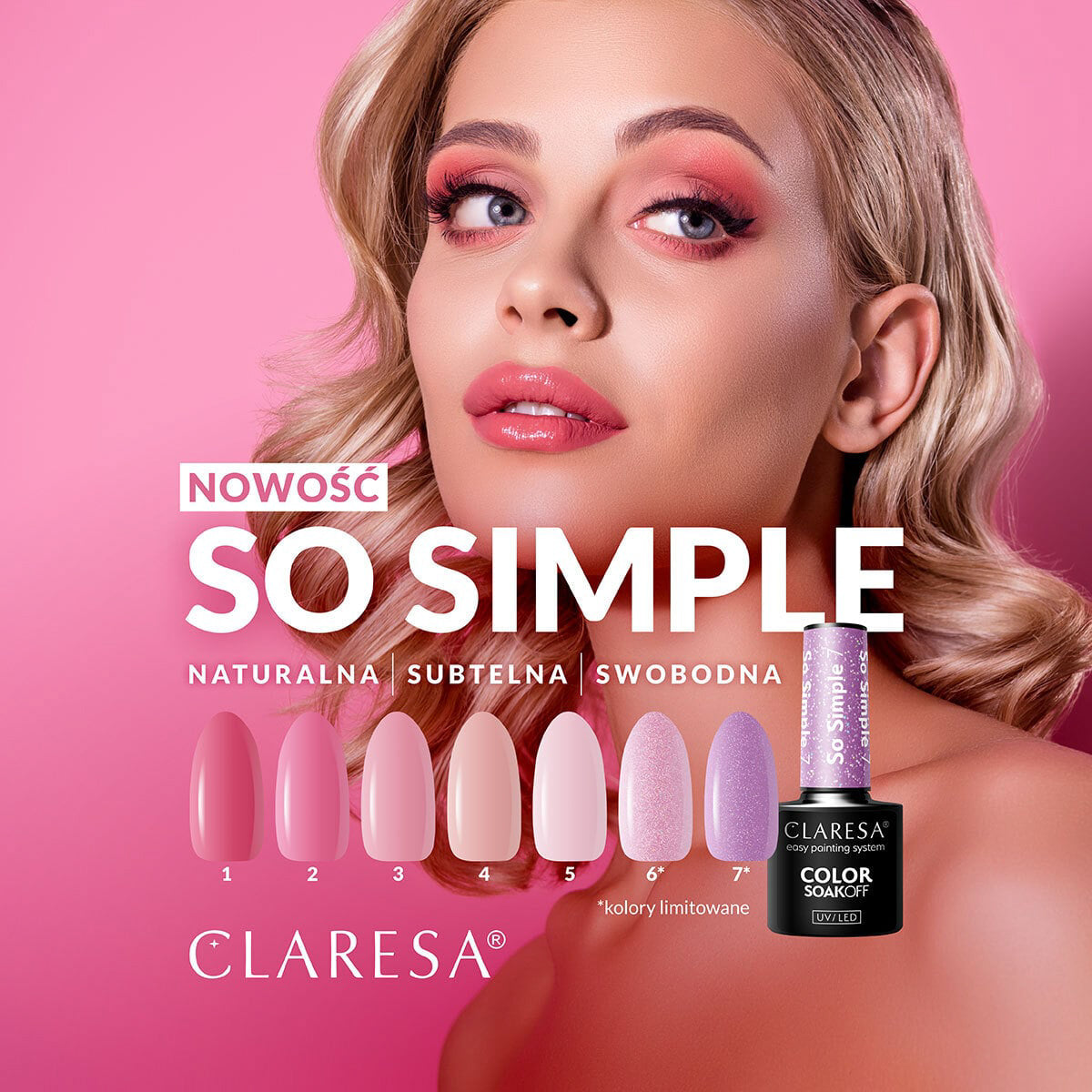 CLARESA Hybride Nagellak Zo eenvoudig 1- 5g