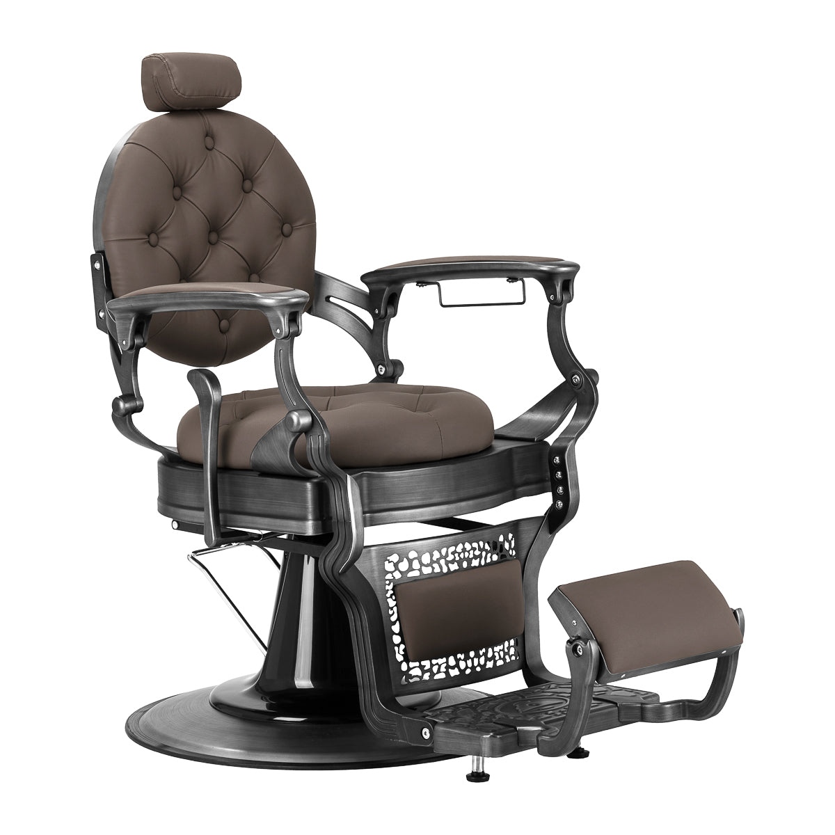 Fauteuil Barbier Gabbiano Niccolo marron