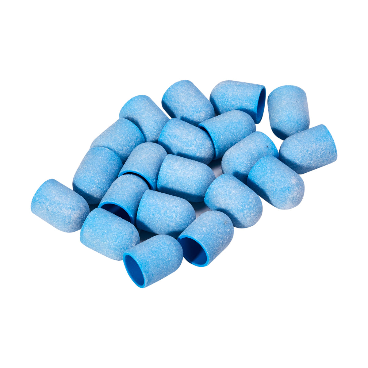 EXO bleu med abrasive cap 10mm /220 20pcs Hard Cap