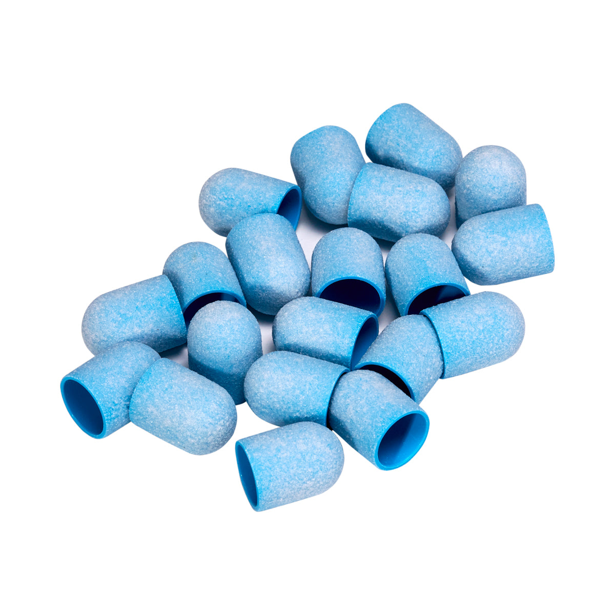 EXO bleu med abrasive cap 13mm / 150 20pcs Hard Cap