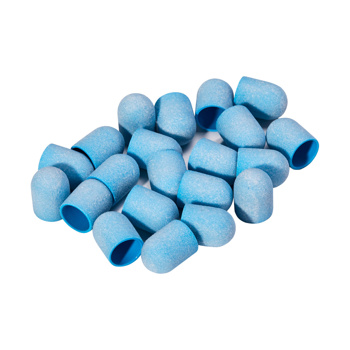 EXO bleu med abrasive cap 13mm /220 20pcs Hard Cap
