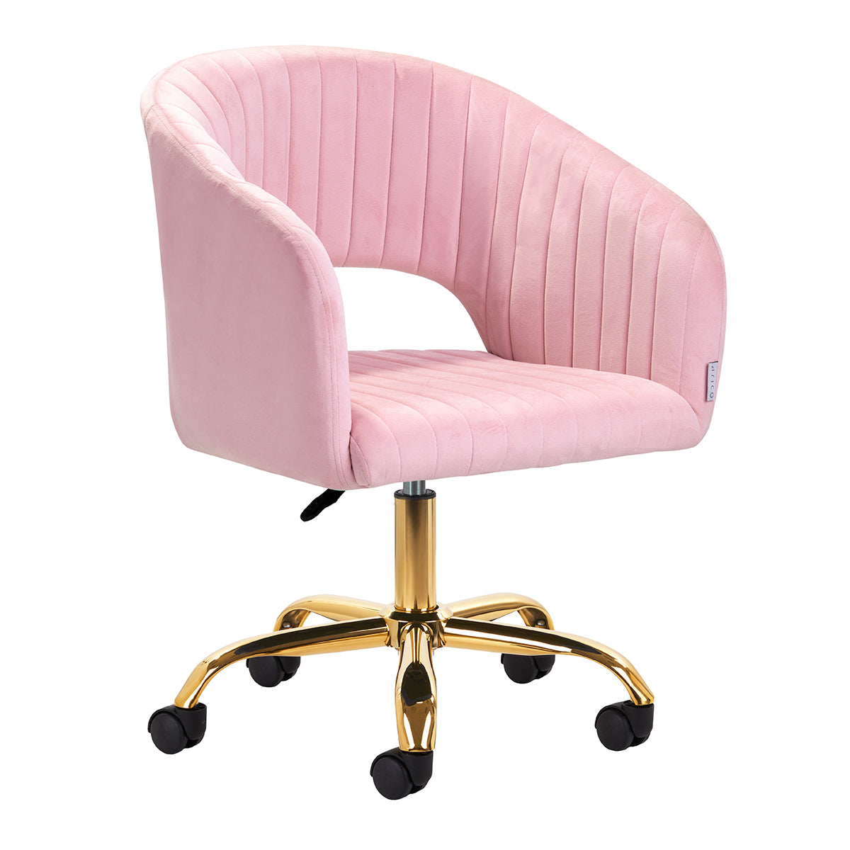 4Rico draaistoel QS-OF212G roze