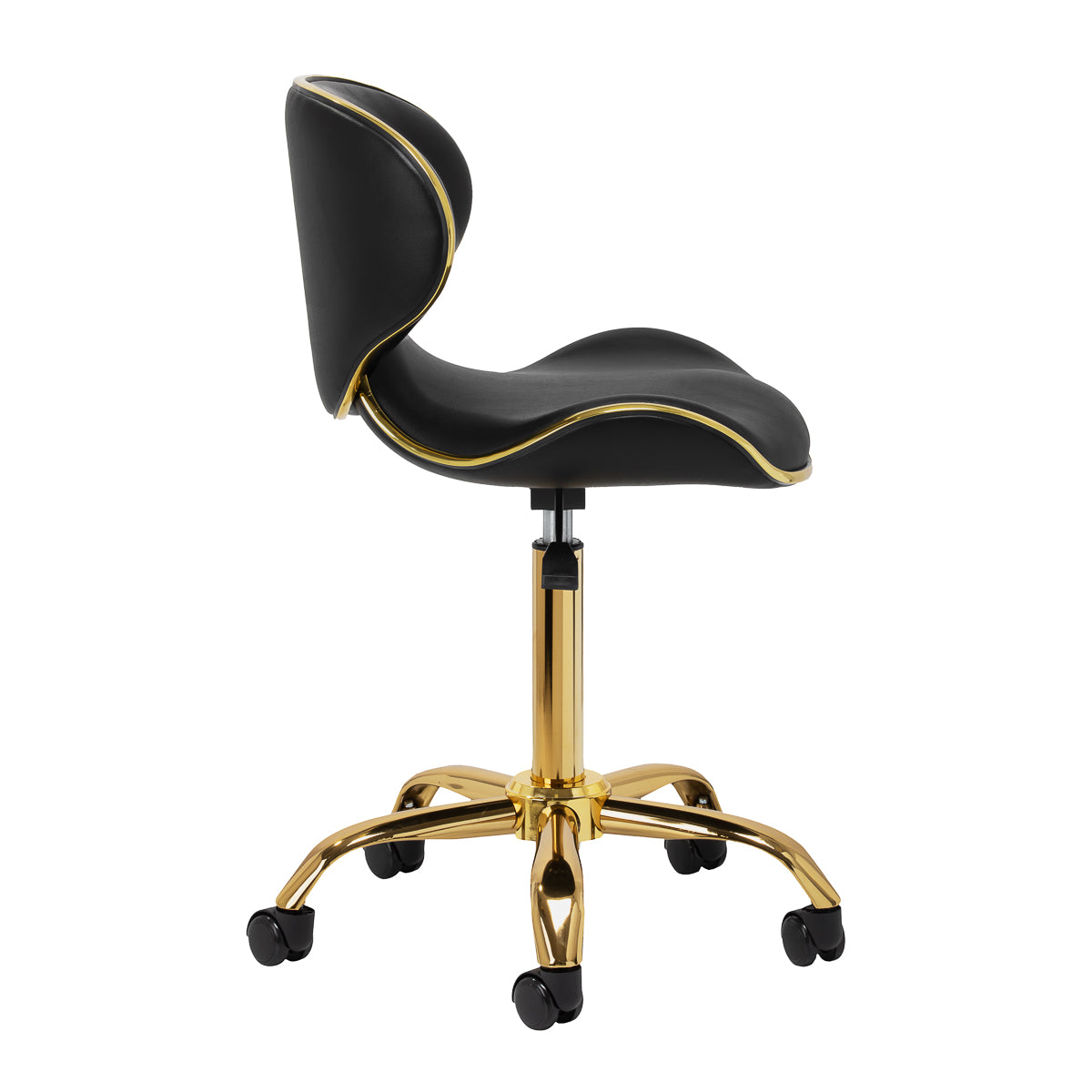 Gabbiano cosmetische stoel Q-4599G zwart