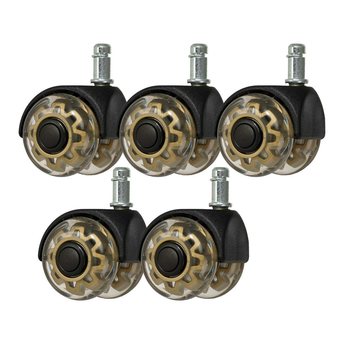 Roll Speed ​​Duo aandruk-krukwiel set van 5 stuks