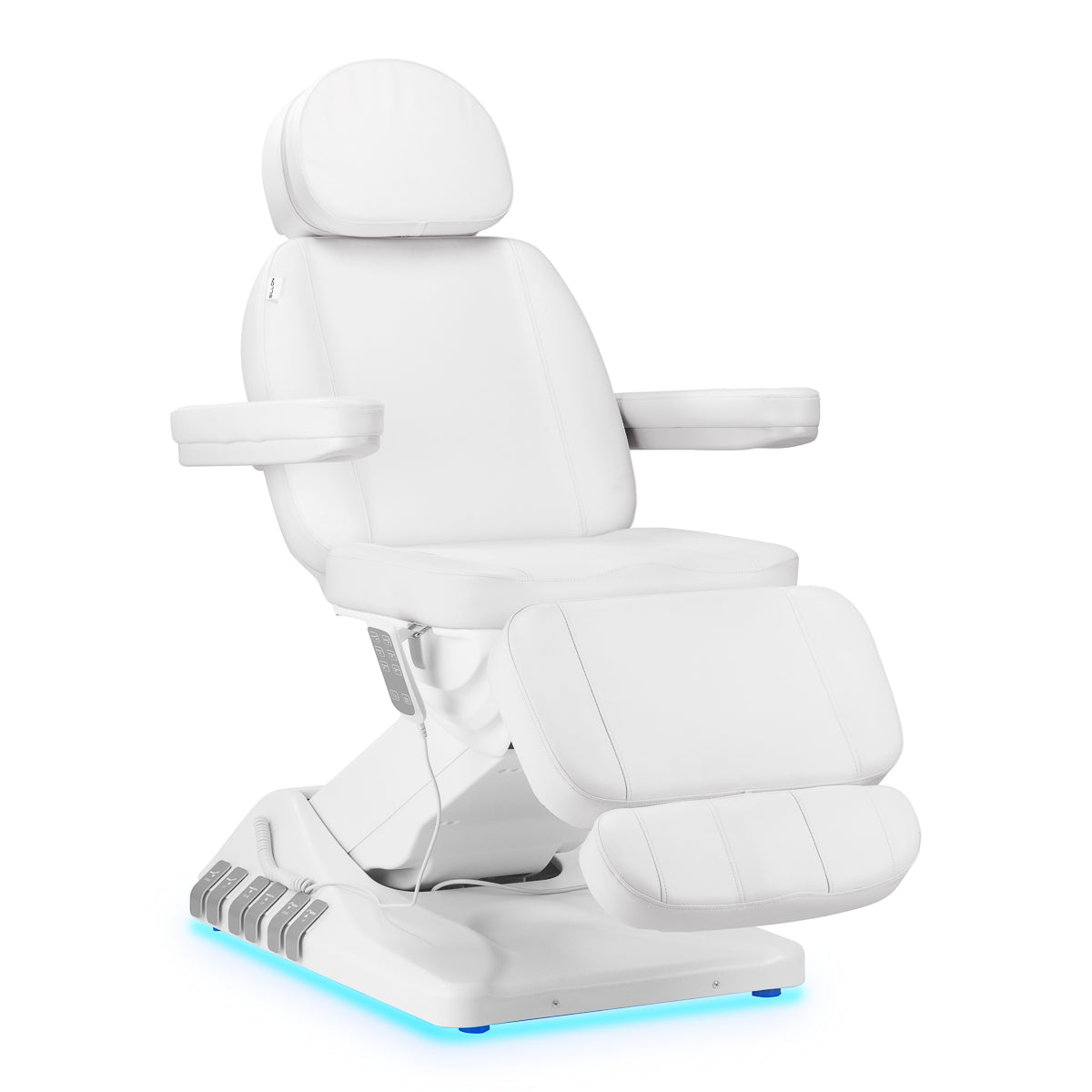 Elektrische behandelstoel SILLON Luxe 3 motoren witte voetbediening