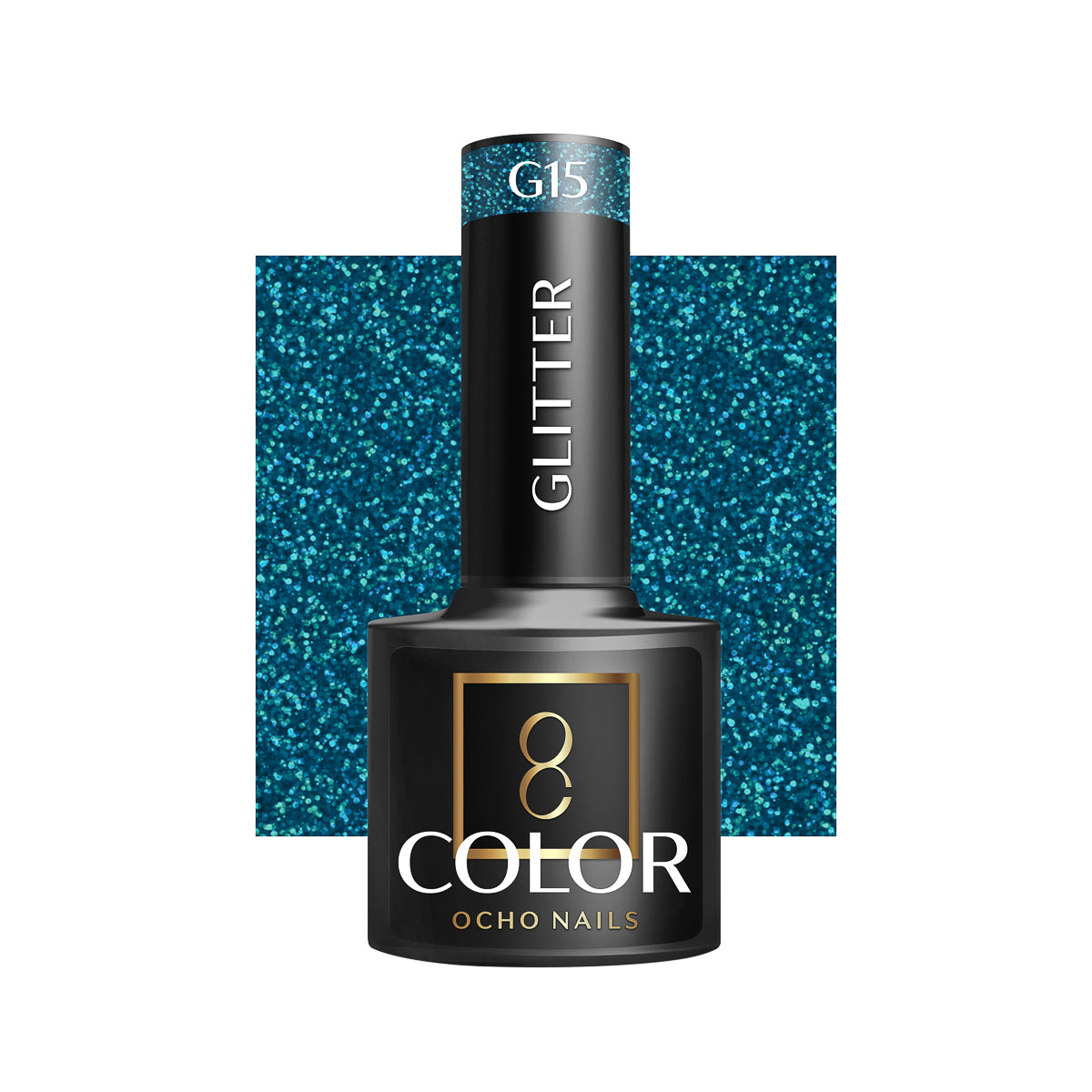 OCHO NAILS vernis à ongles hybride glitter G15 -5 g