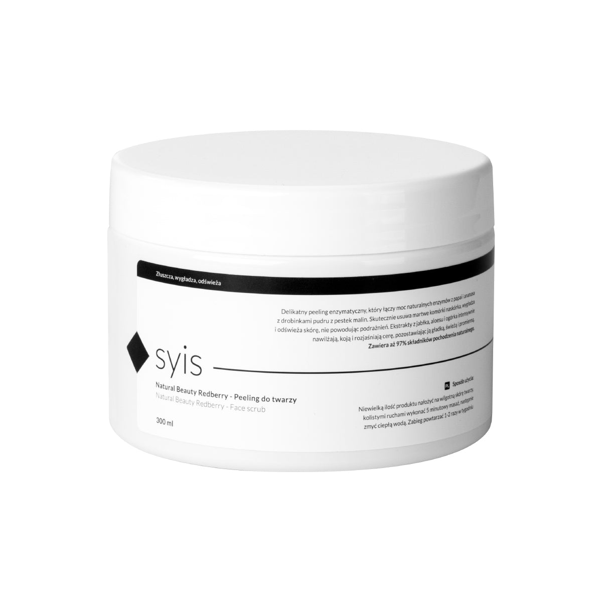 Syis Natural Beauty redberry visage scrub 300 ml